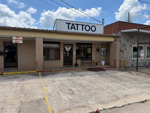 Brick Retail Storefront with Parking