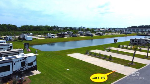 Corner RV Resort Lot