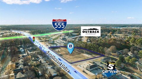 Zoned C-3 Commercial Development Land