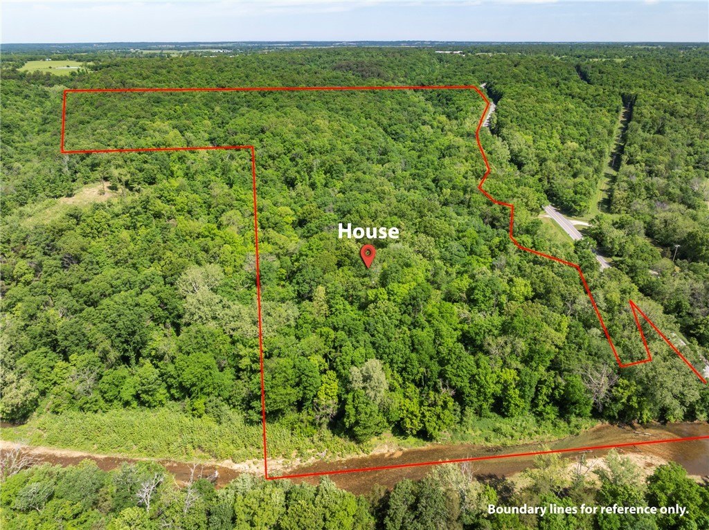 Secluded Land with Creek Frontage