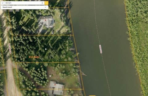 Chena River Waterfront Land
