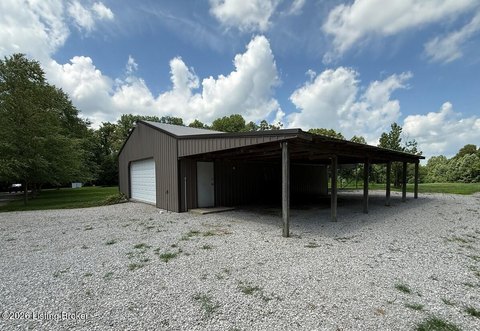Lakefront Land with Barn