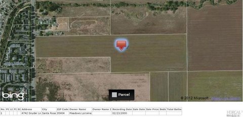 Rohnert Park Residential Development Lot