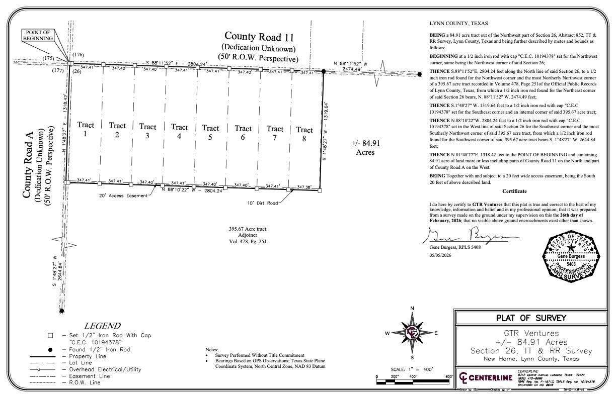 Tahoka, TX Land For Sale