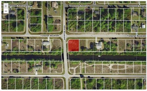Canal Front Corner Lot