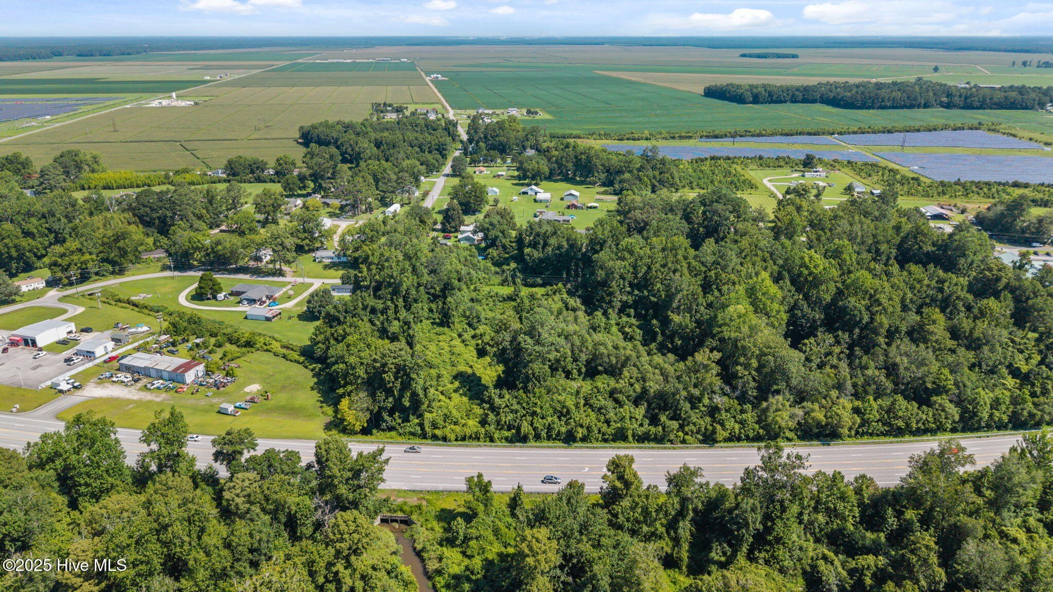 Wooded Land Parcel on Highway