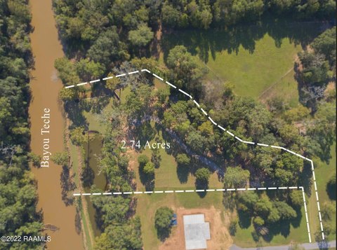 Land Along Bayou Teche