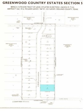 Residential Lot in Greenwood Estates