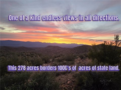 Wikieup Land Bordering State Land