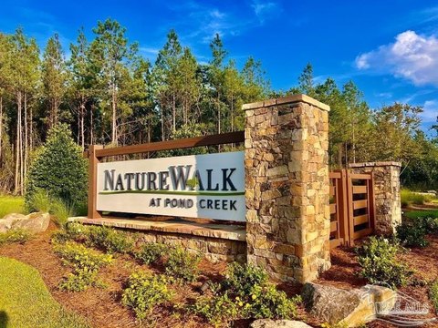 Wooded Homesite in NatureWalk