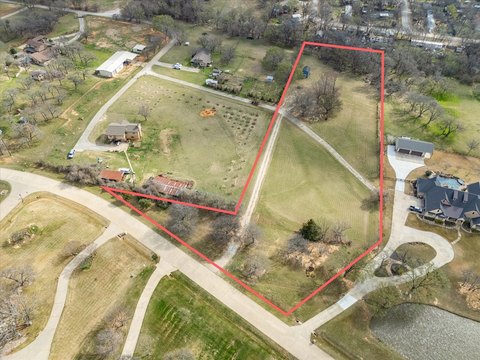 Acreage Residential Land with Gravel Drive
