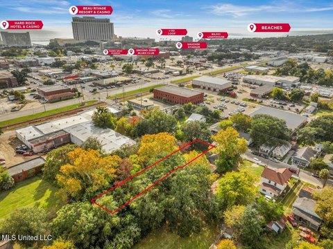 Land in Biloxi, Mississippi