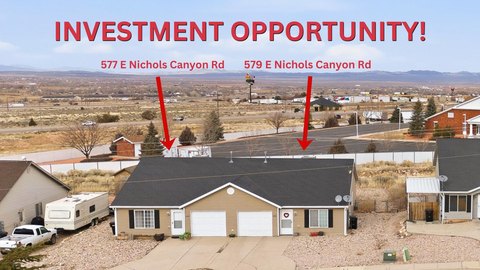 Updated Duplex With Garages