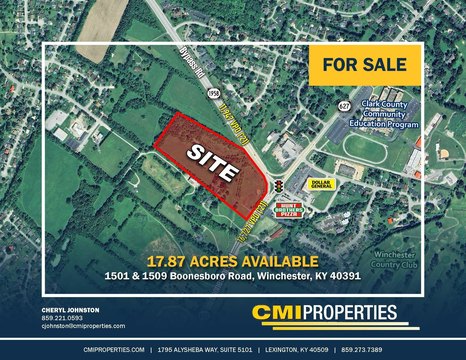 17.87 Acres in Winchester, KY