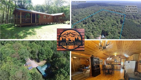 Off-Grid Cabin on 5 Acres