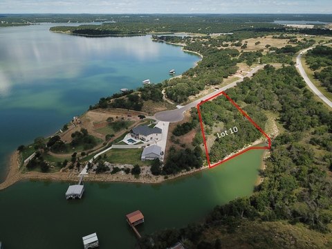 Lakefront Land in Hanna Oak