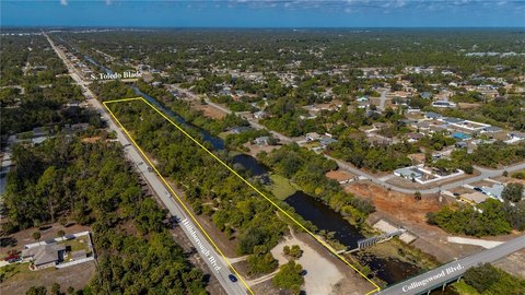 Commercial Land Along Canal