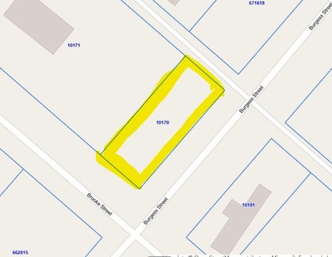 Corner Lot in Grandfalls, TX