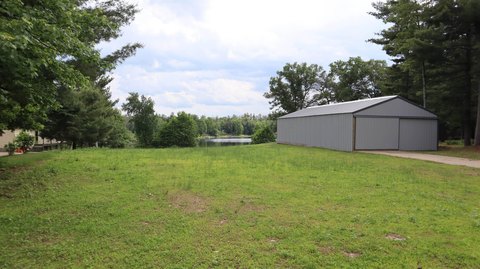 Lakefront Lot with New Building