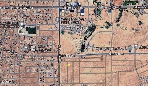 Flat Lot in California City