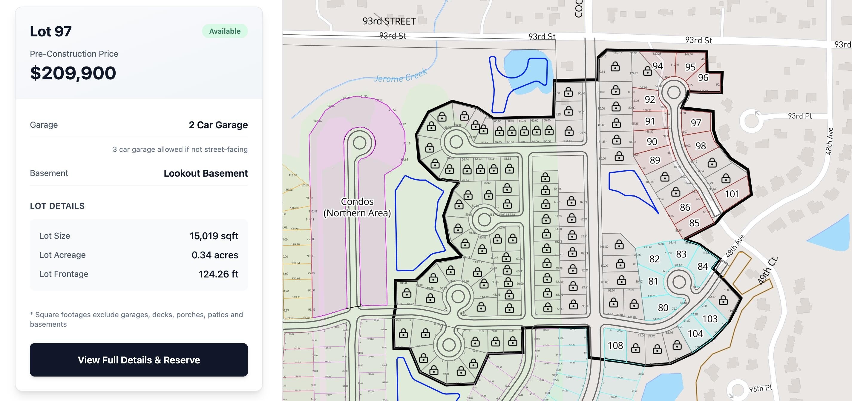 Residential Homesite in Pleasant Prairie