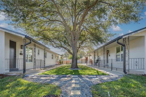 Garden-Style Quadplex with Separate Meters