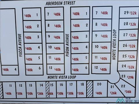Residential Lots in Norte Vista