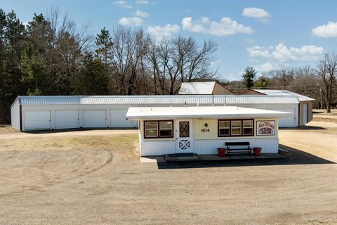Leased Salon and Storage Buildings
