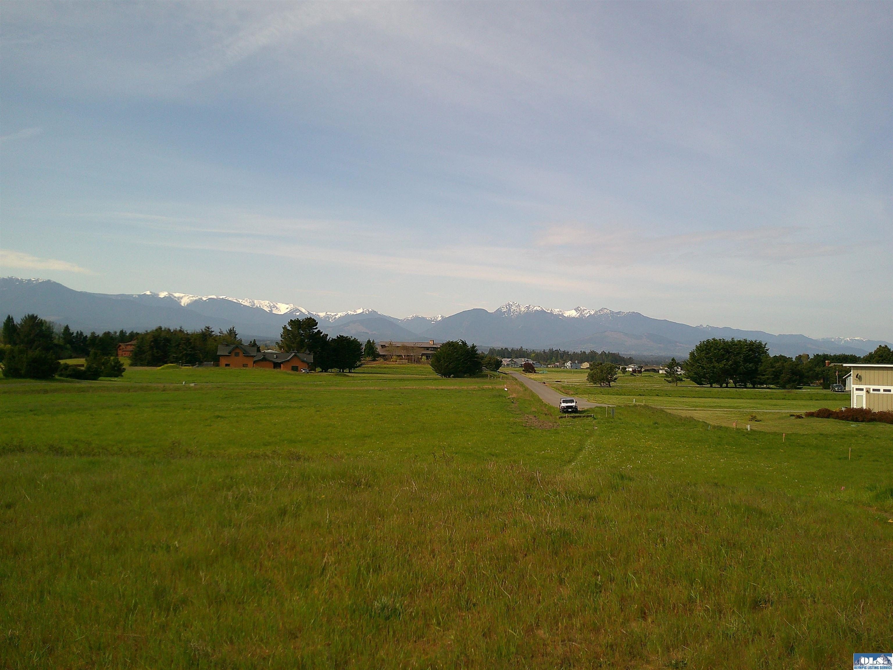 Sequim Land with Mountain Views