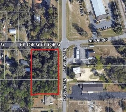 Corner Land Parcel in Ocala
