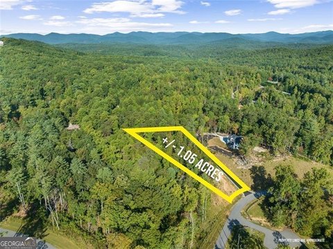 Yonah Mountain Lake View Lot