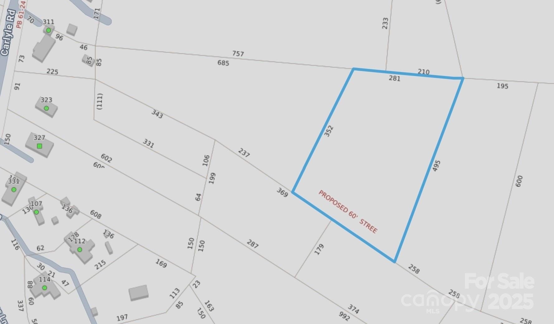 2.78 Acre Wooded Land Parcel
