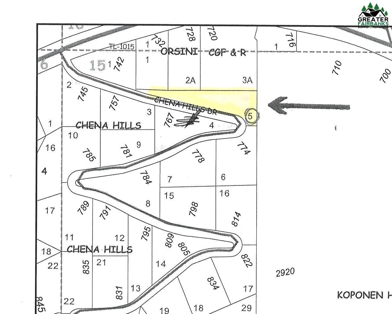Fairbanks Residential Lot with Views