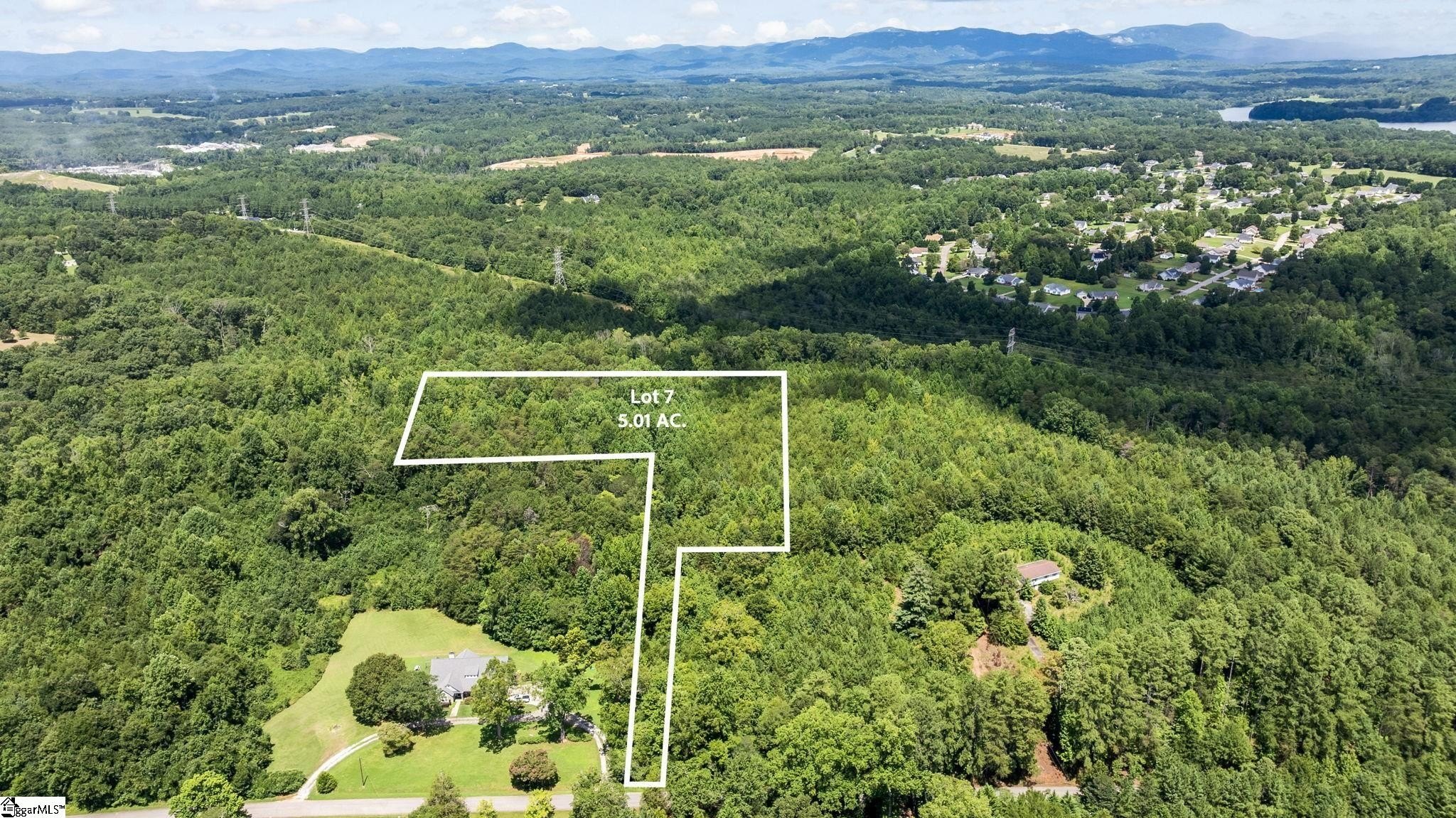 5 Acre Homesite in Taylors