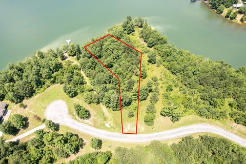 Wooded Waterfront Lot in Cove