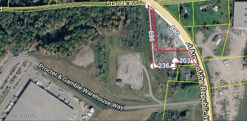Commercial Land with State Highway Frontage