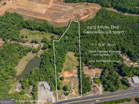 Commercial Land Assemblage with Highway Frontage
