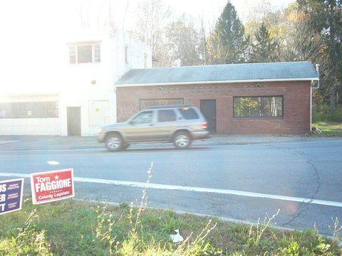 Retail Storefront Building at Intersection