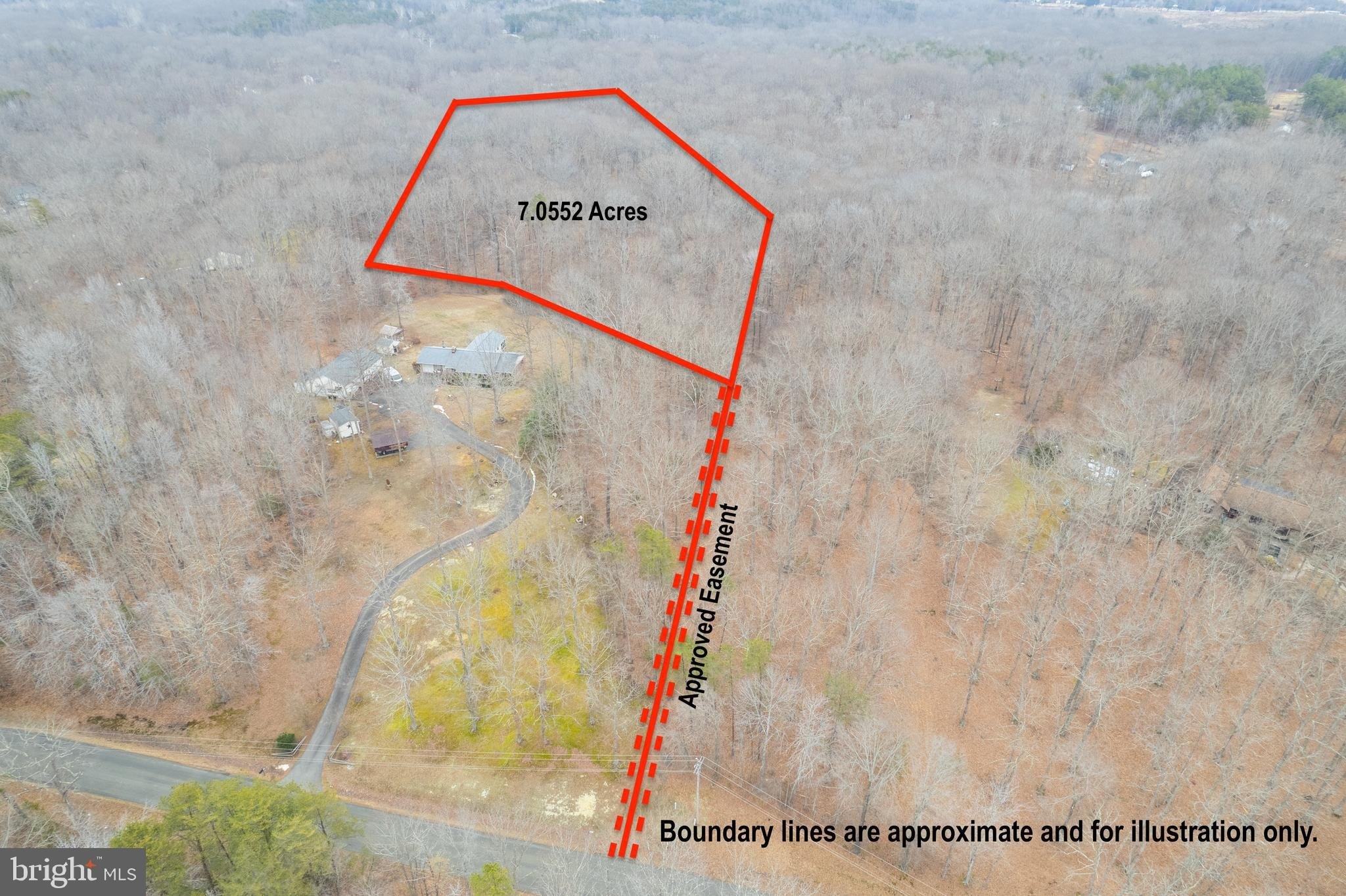 7 Acres in Goldvein, VA