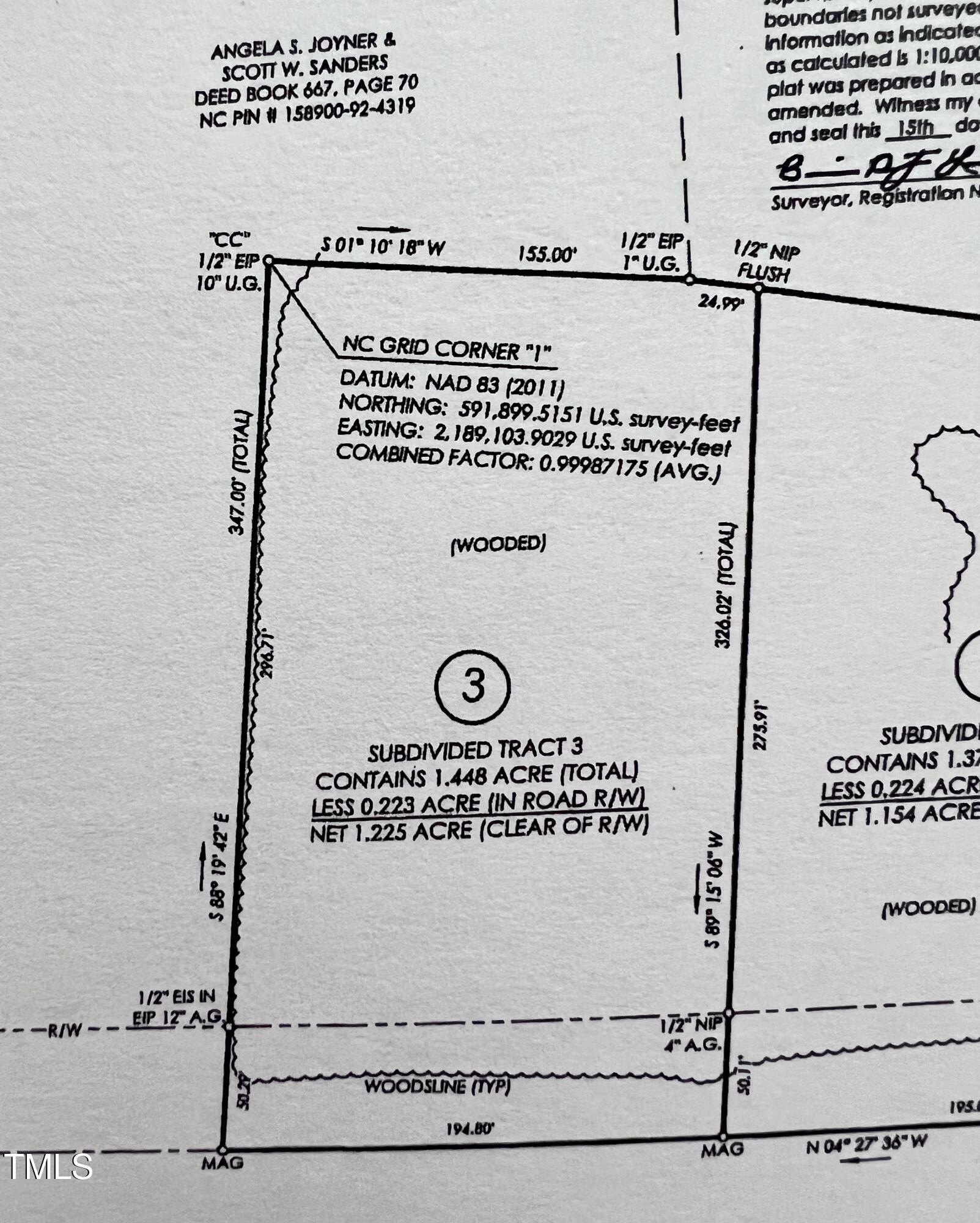 Four Oaks Acreage: Build Ready