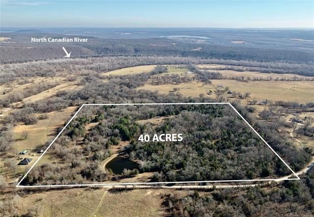 Oklahoma Recreational Land with Pond