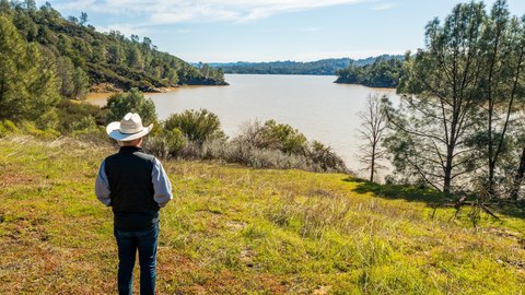 Lakefront Ranch Land with Wells