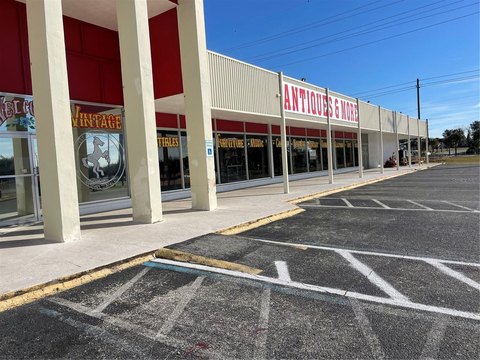 Retail Space with Grade-Level Roll-Up Doors