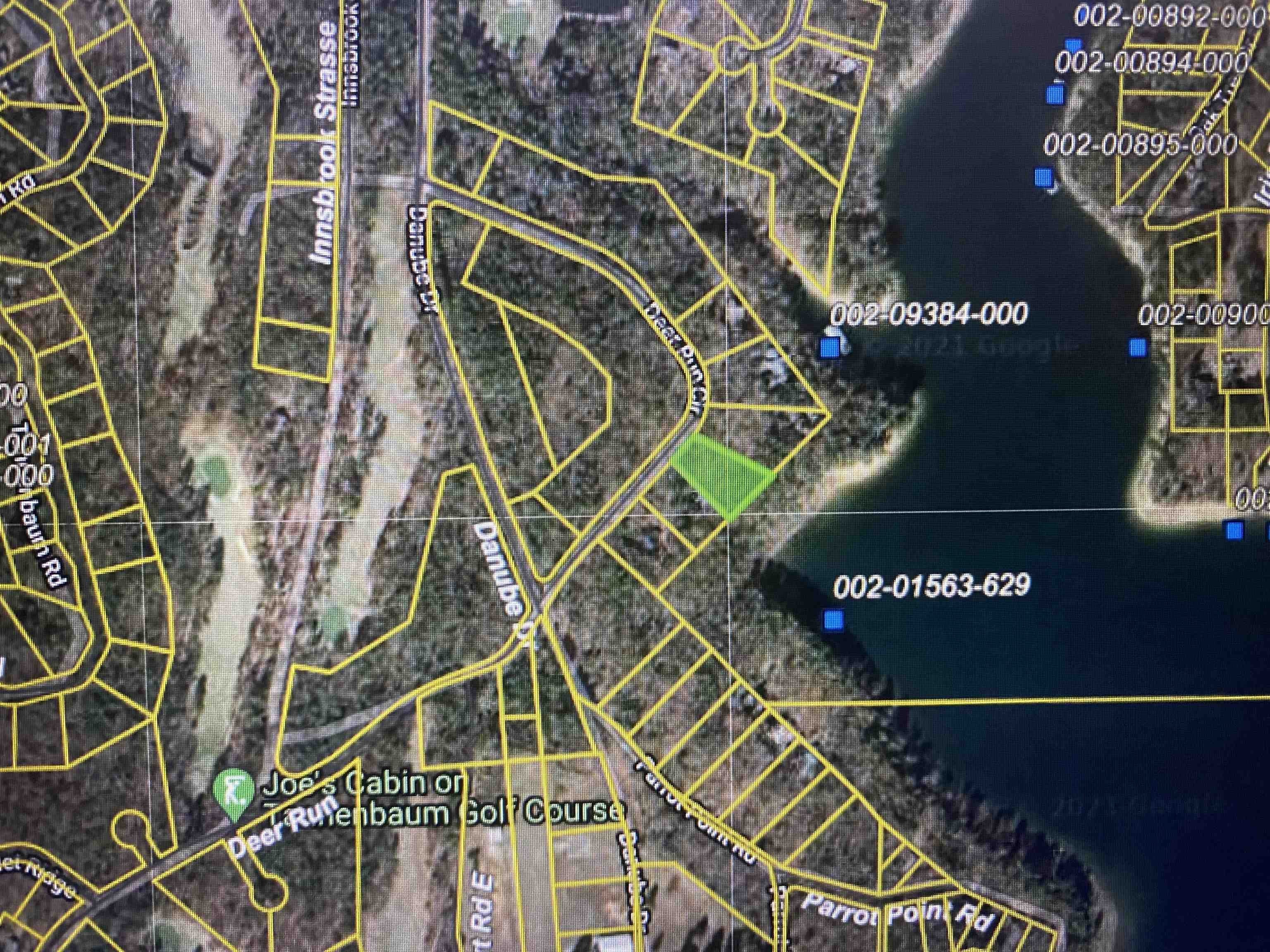 Lake Front Lot in Tannenbaum