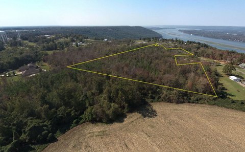 Scenic Land Overlooking Tennessee River