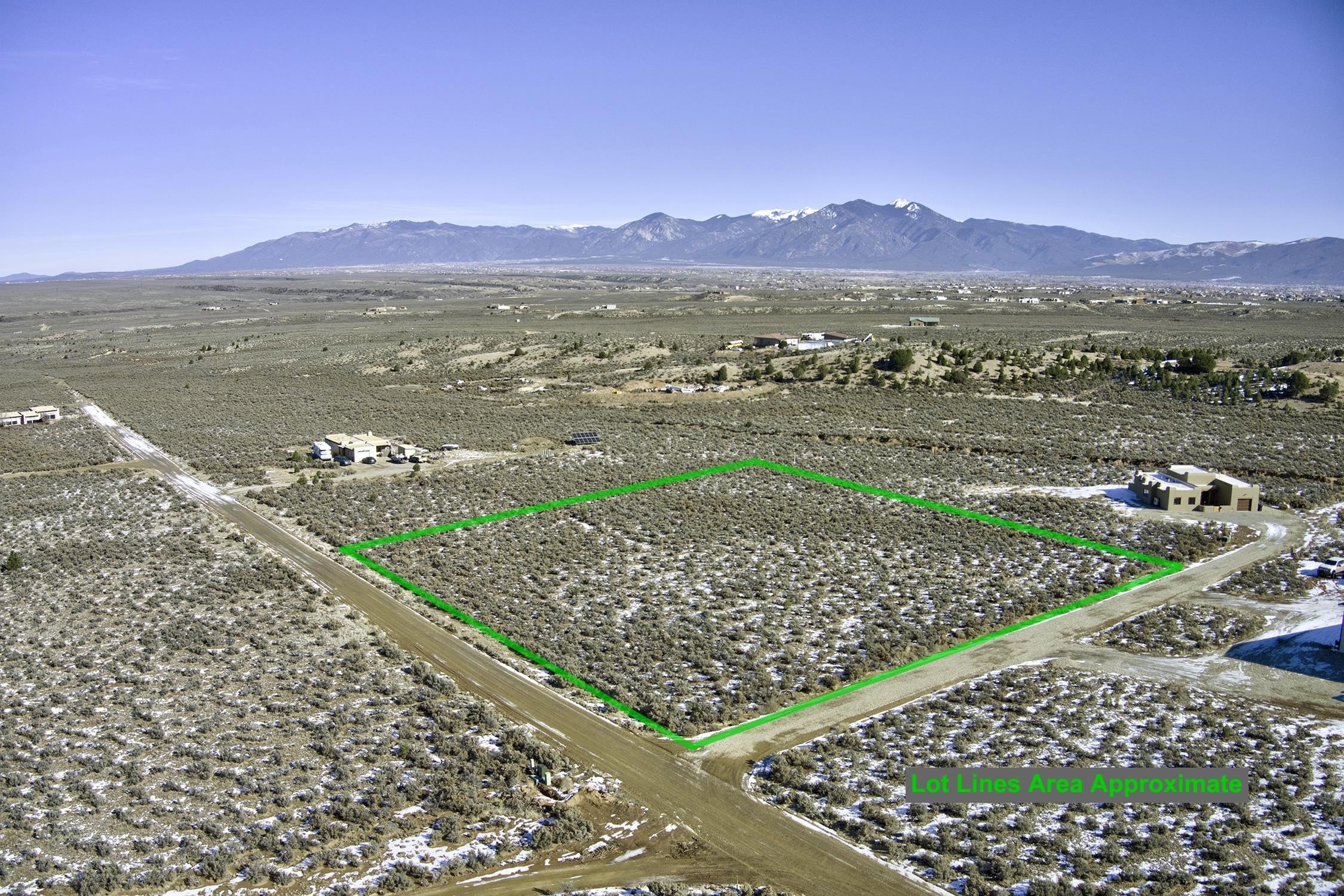 Land with Taos Landscape Views