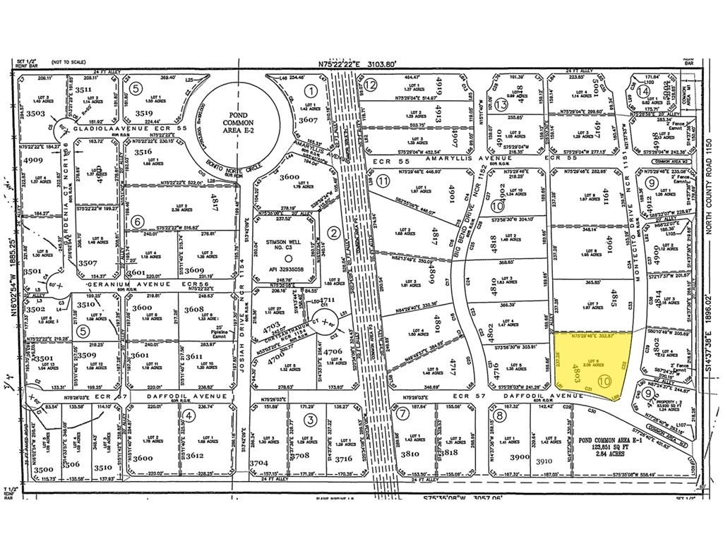 Land in Restricted Midland Subdivision