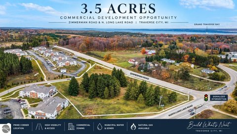 Signalized Corner Commercial Land