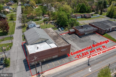 Two Commercial Buildings on Highway