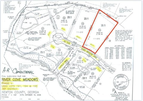 Cleared Homesite in River Cove